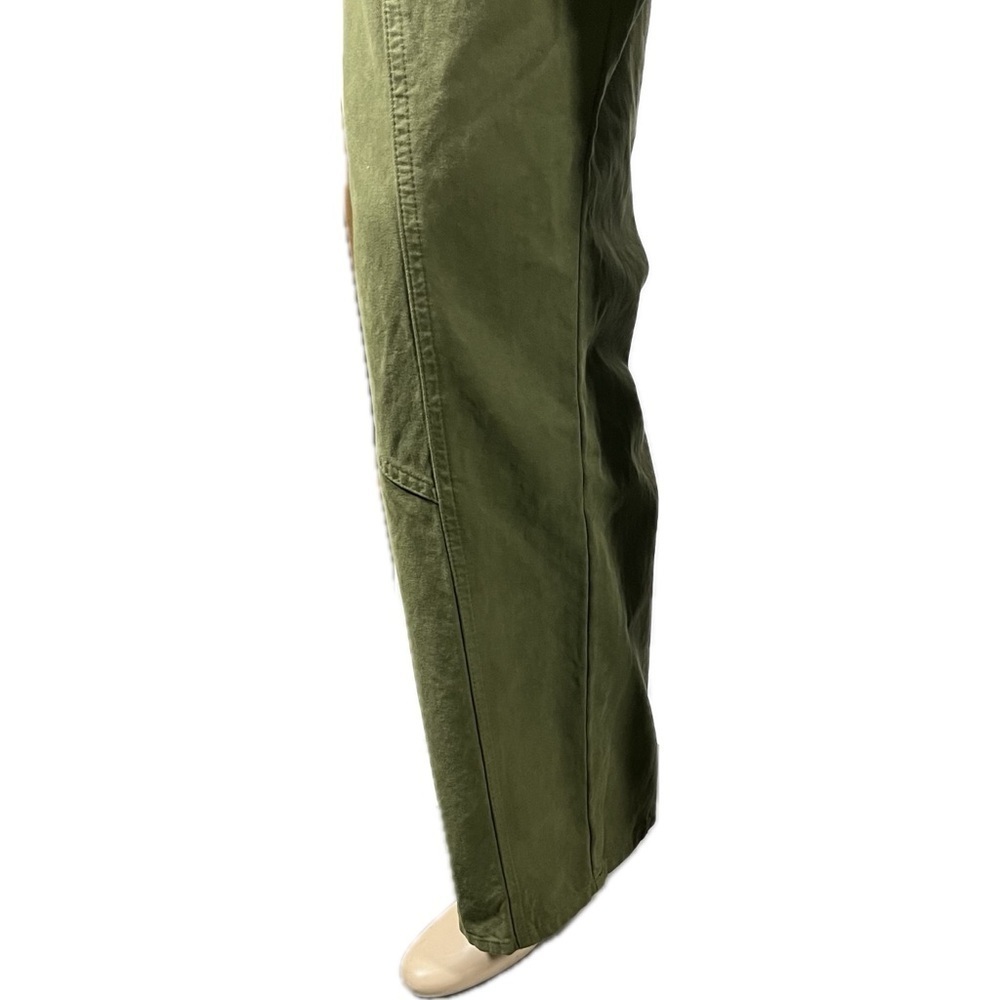 NWT Sandro Sahara Army Green Twill Trouser pants - Picture 11 of 13